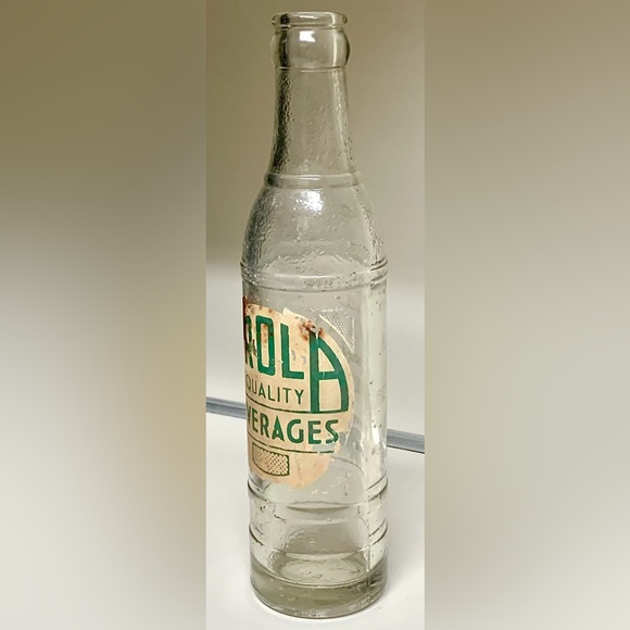 Early 20th Century Antique AROLA QUALITY BEVERAGES Soda Bottle Republic Michigan - Picture 3 of 12